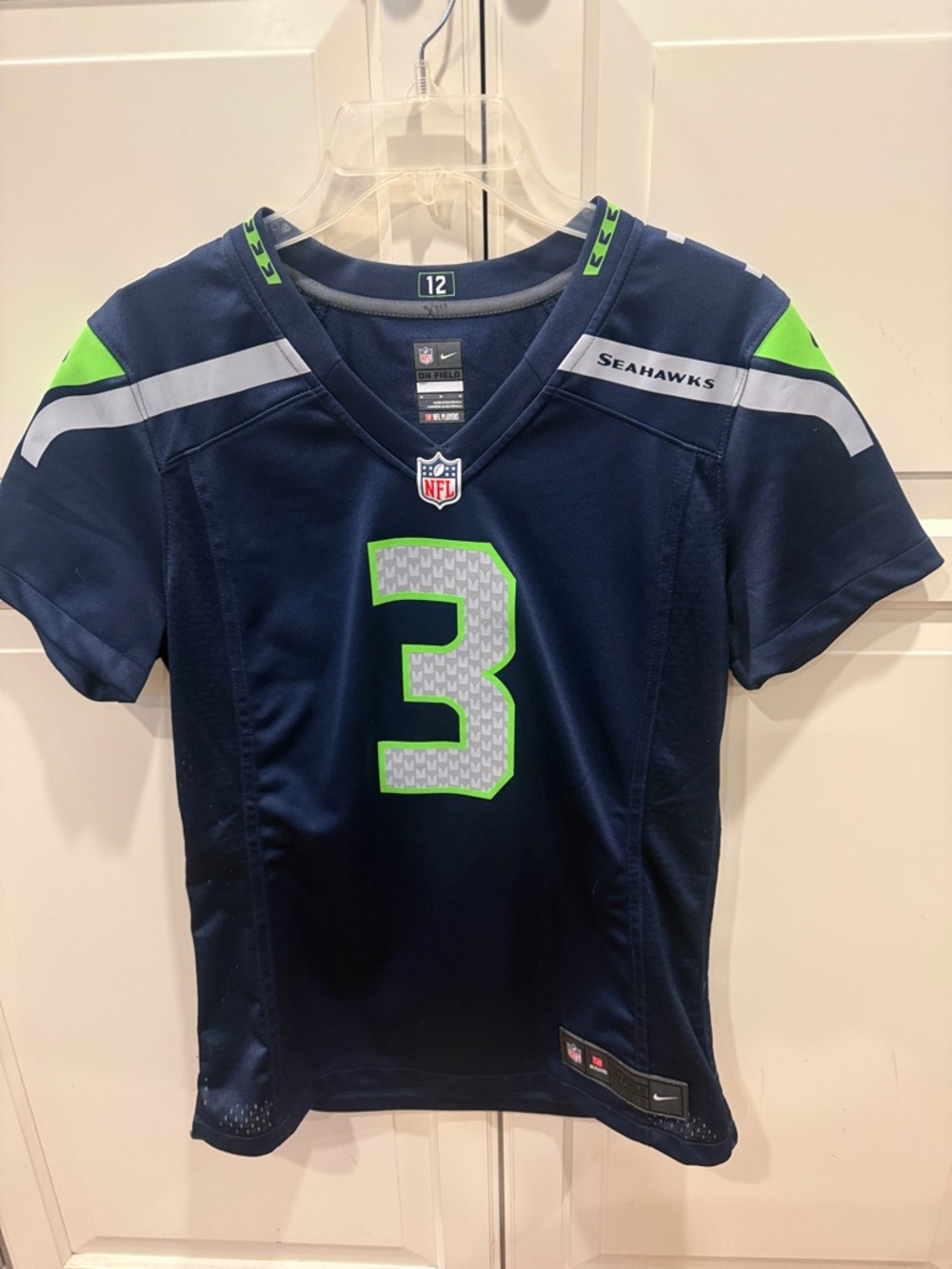 Seattle Seahawks Women’s Seattle Seahawks #3 Wilson Jersey - Nike